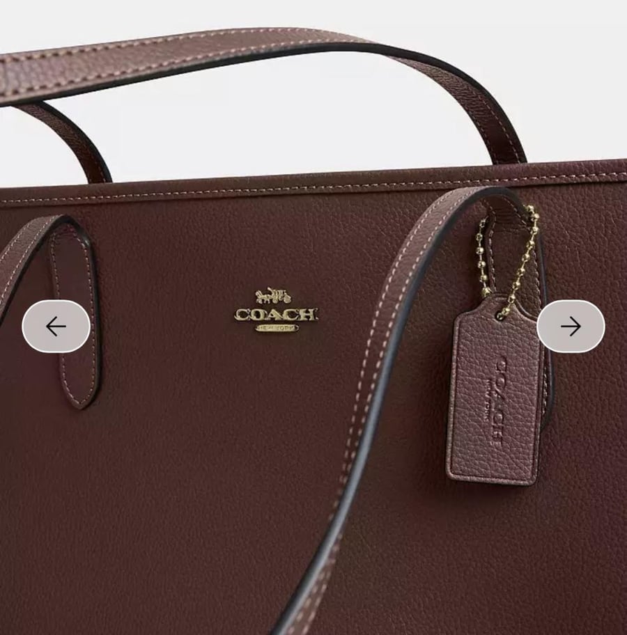 حقيبه كوتش المقاس الكبير City Tote