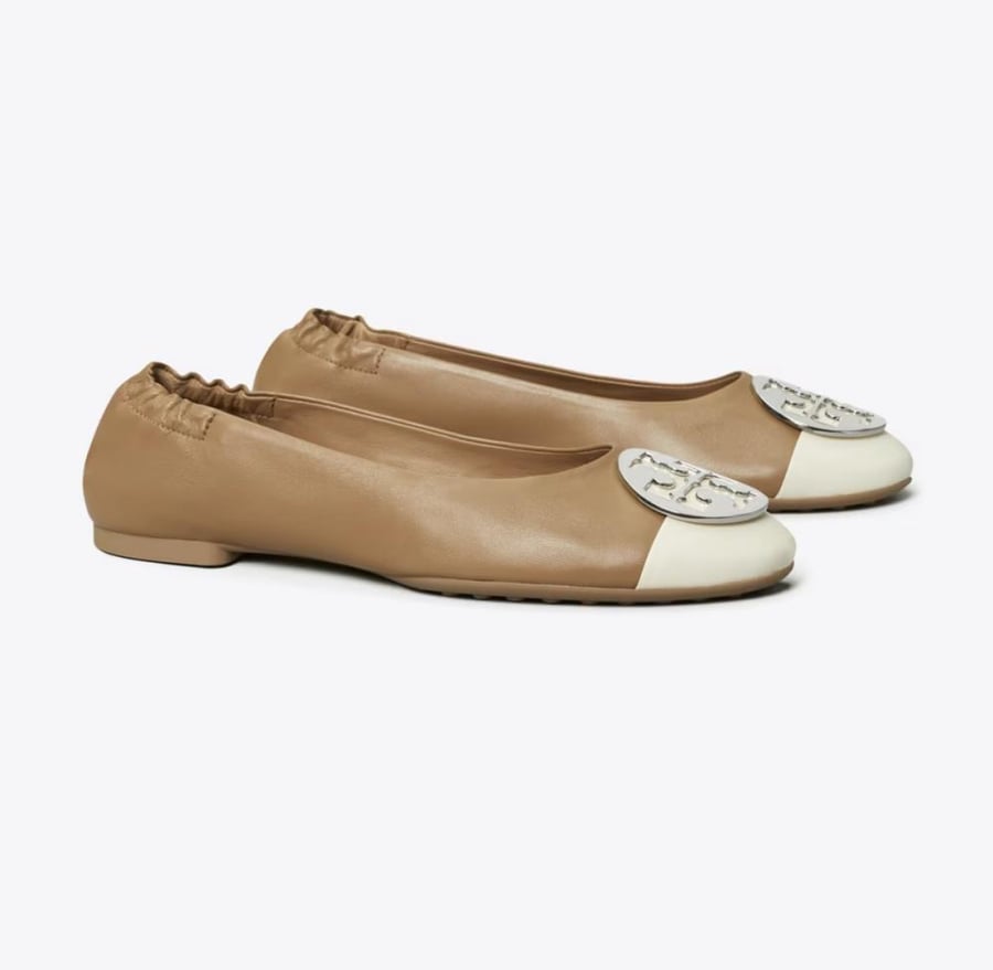 حذاء توري بورش CLAIRE CAP-TOE BALLET
