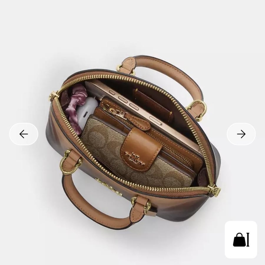 حقيبه كوتش المقاس الصغير Lara Mini Satchel Bag