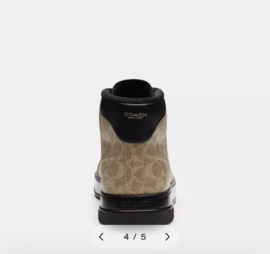 حذاء رجالي كوتش High Line High Top Sneaker