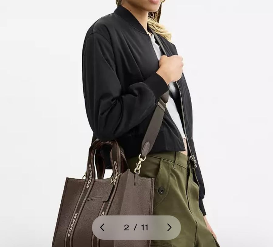 حقيبه كوتش المقاس الكبير Smith Tote Bag