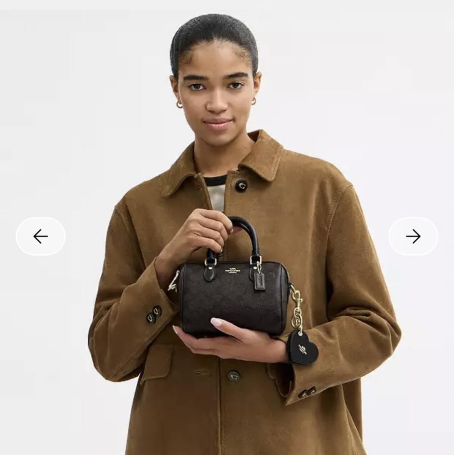 حقيبه كوتش المقاس الصغير مع بوكس  Mini Rowan