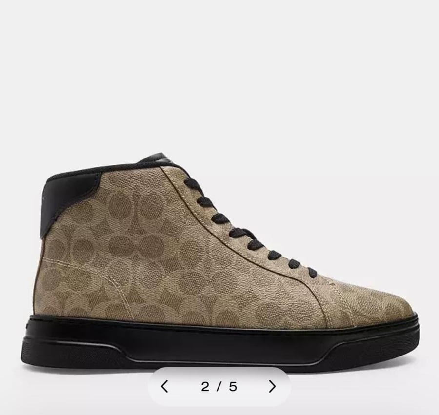 حذاء رجالي كوتش High Line High Top Sneaker