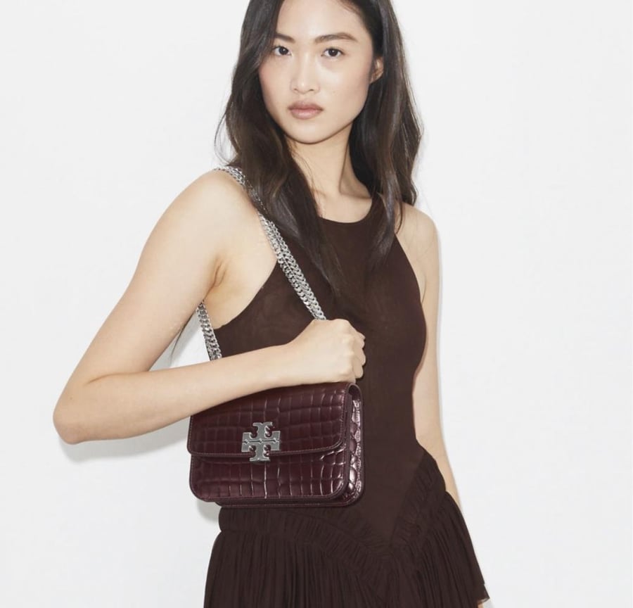حقيبه توري بورش SMALL ELEANOR CROC