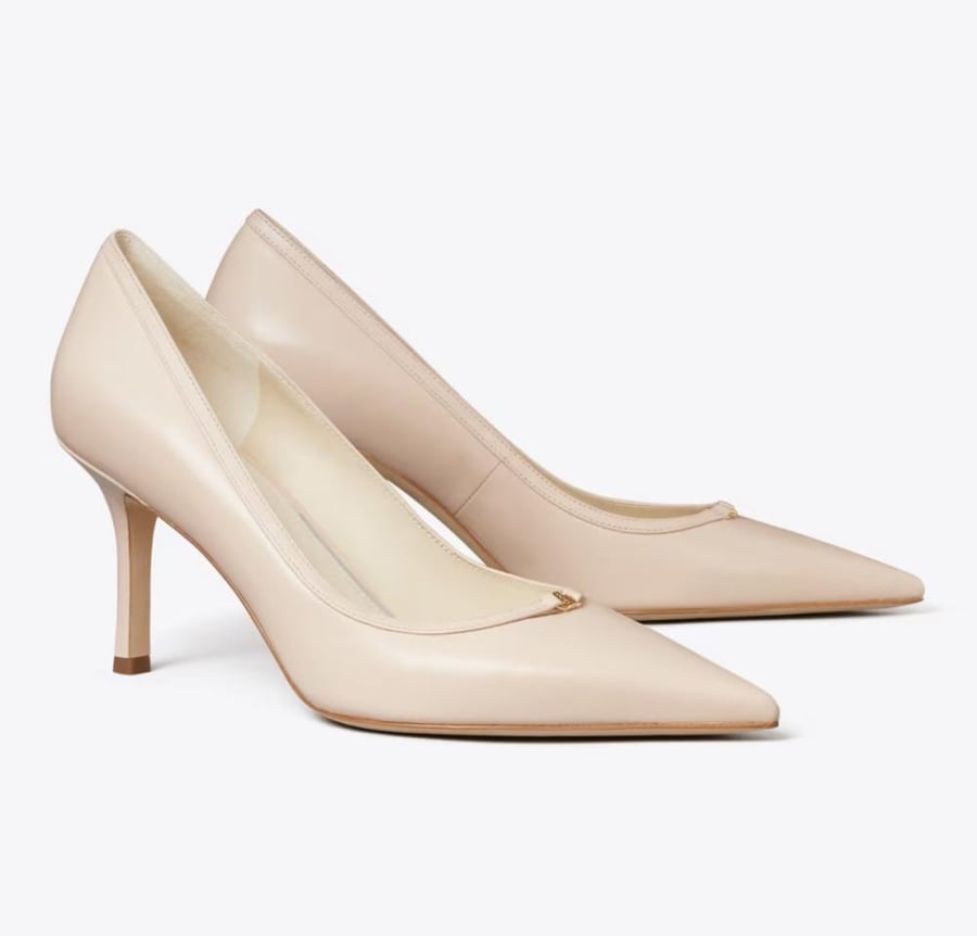 حذاء توري بورش DOUBLE T BUCKLE PUMP
