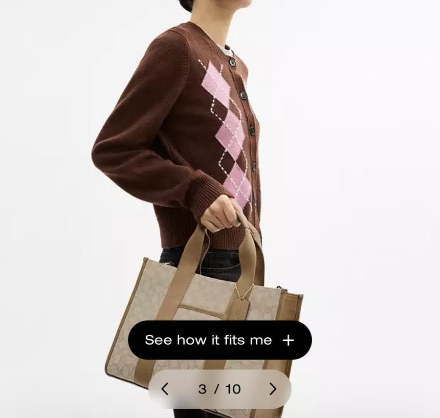 حقيبه كوتش المقاس الكبير Smith Tote Bag