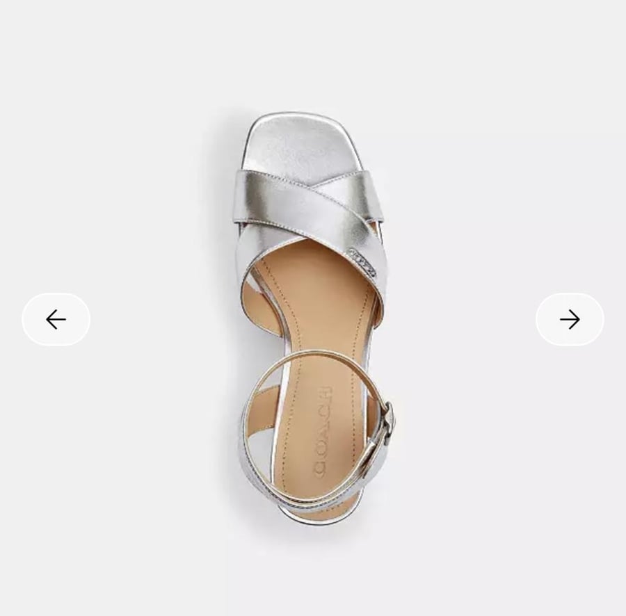 حذاء كوتش Block Heel Sandal