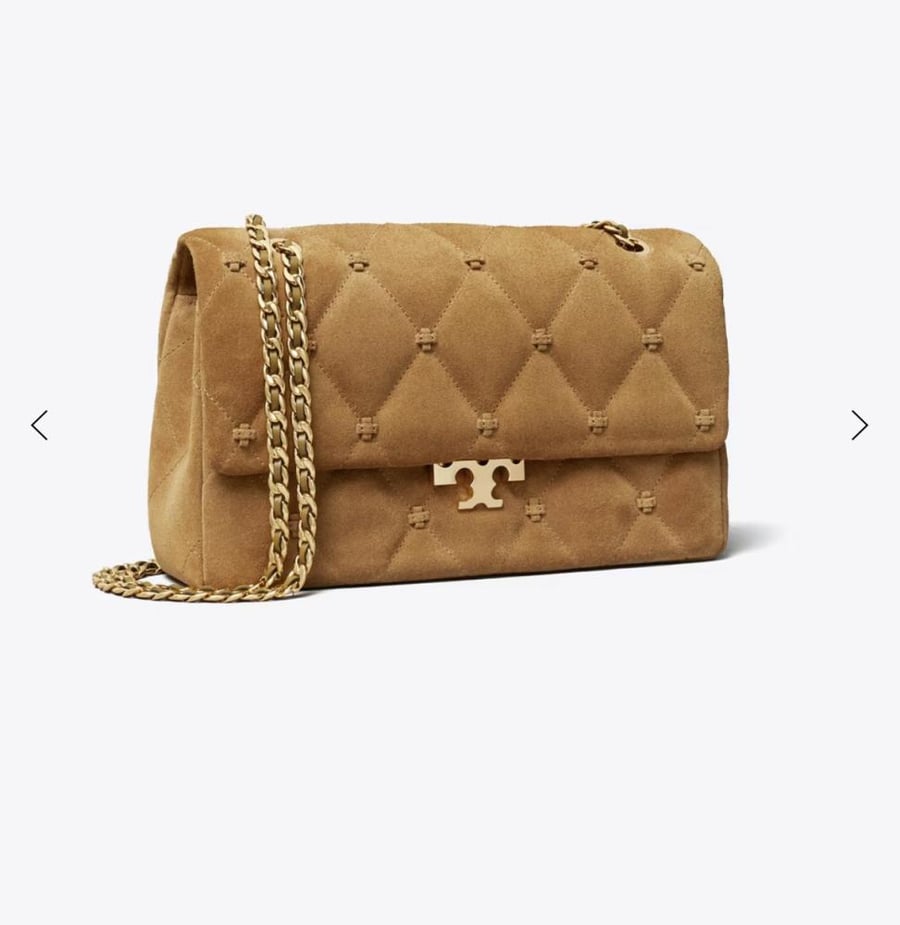 حقيبه توري بورش المقاس الكبير BUNNY KNOT SHOULDER BAG