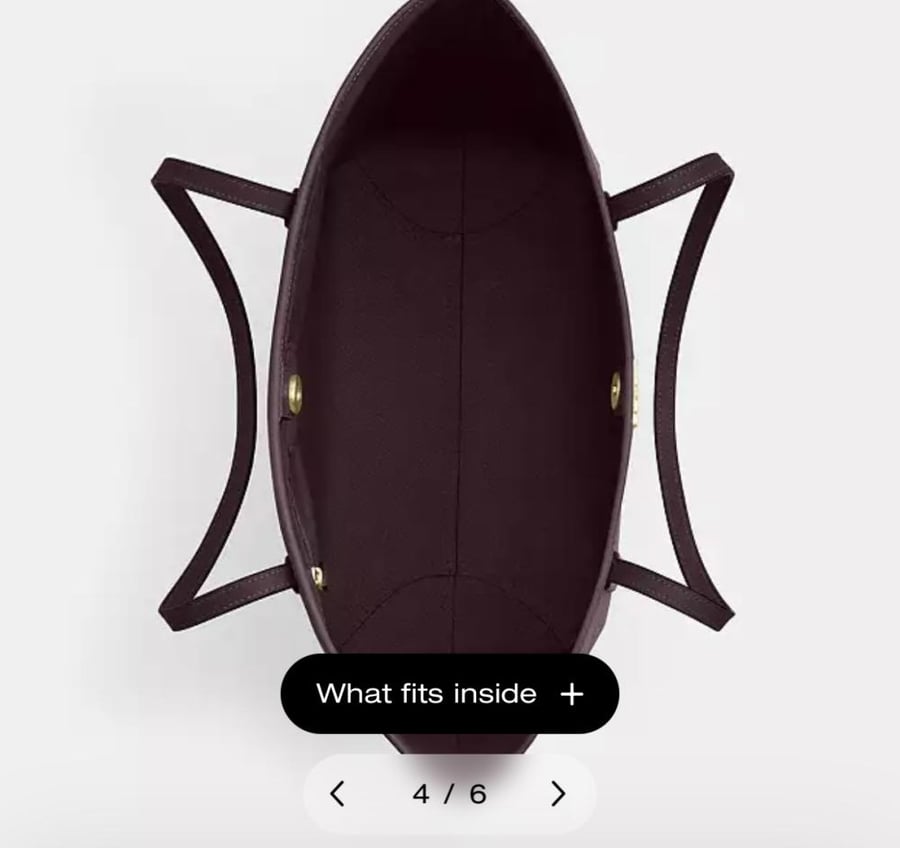 حقيبه كوتش المقاس الكبير City Tote