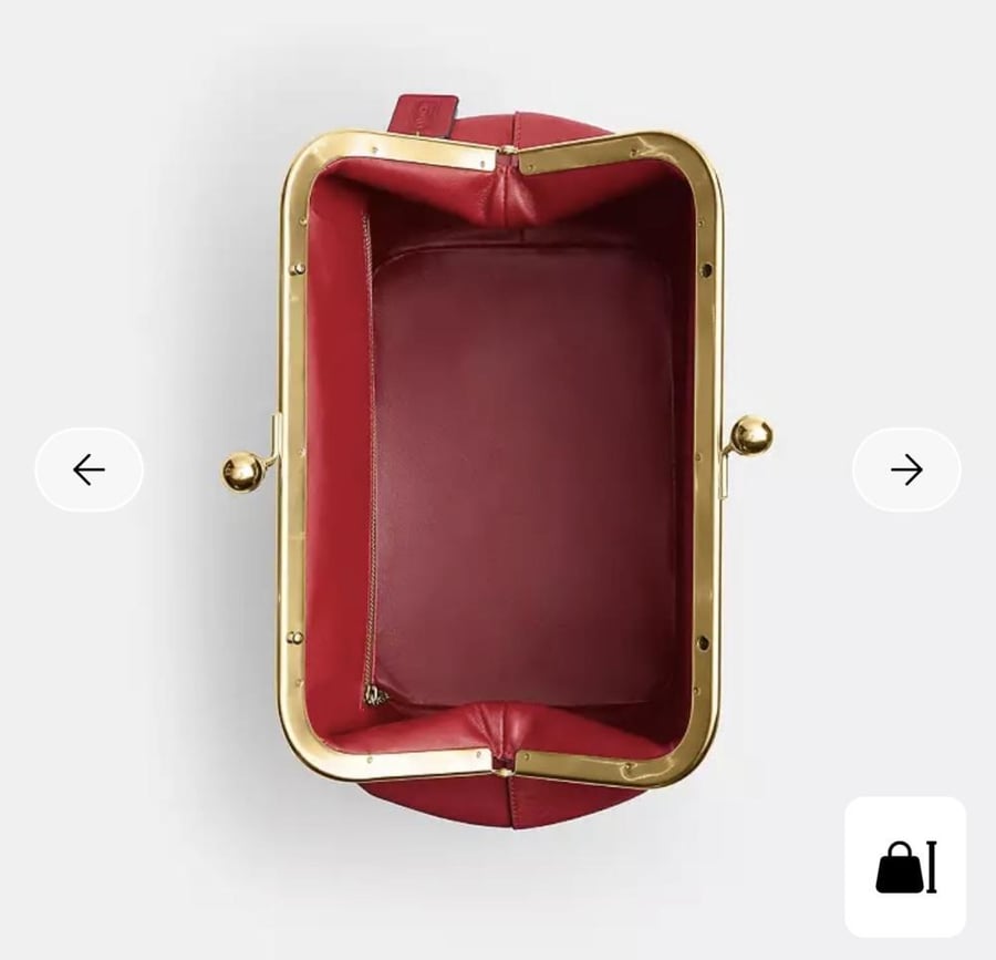 حقيبه كوتش Kisslock Frame Bag 27