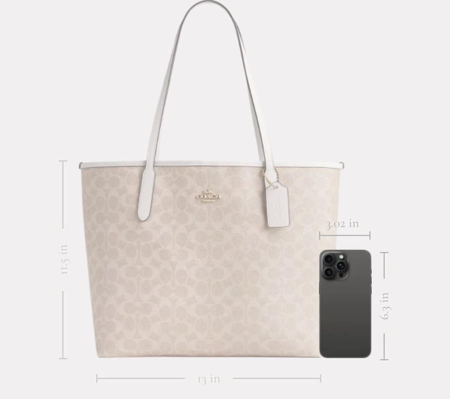 حقيبه كوتش المقاس الكبير City Tote