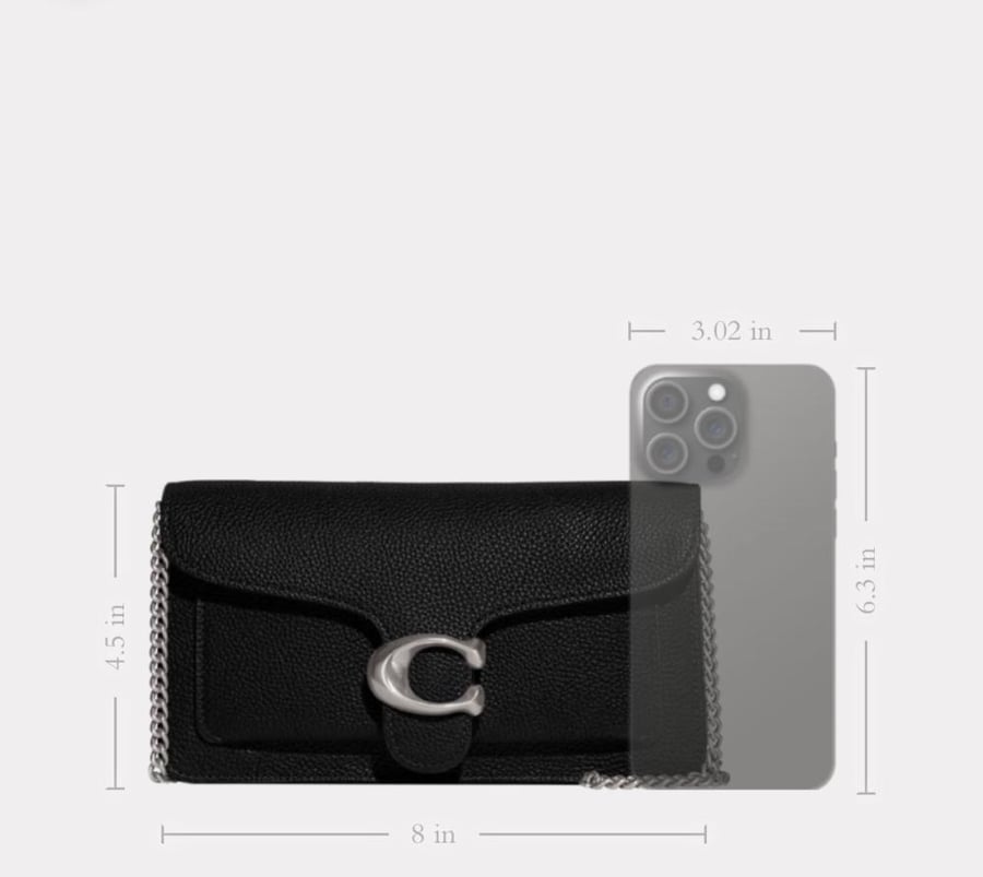 حقيبه كوتش Tabby Chain Clutch