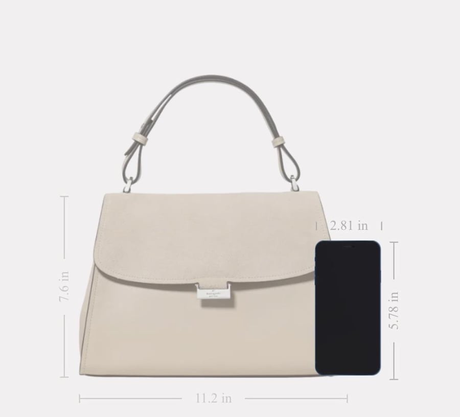حقيبه كيت سبيد المقاس الوسط Riley Top Handle Bag