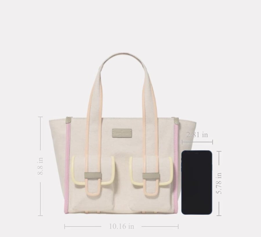 حقيبه كيت سبيد المقاس الوسط Kip Canvas