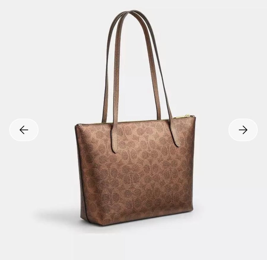 حقيبه كوتش Fiona Zip Tote Bag