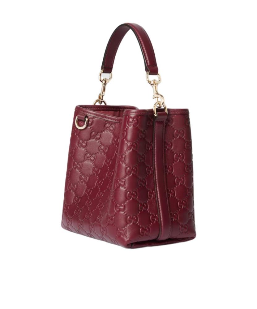 حقيبه قوتشي GUCCI Emblem Small Bucket Bag
