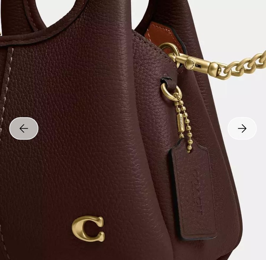 حقيبه كوتش المقاس الصغير Lana Shoulder Bag 19