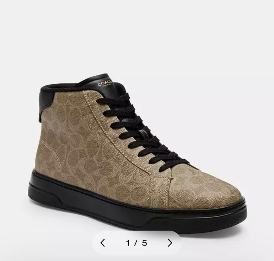 حذاء رجالي كوتش High Line High Top Sneaker