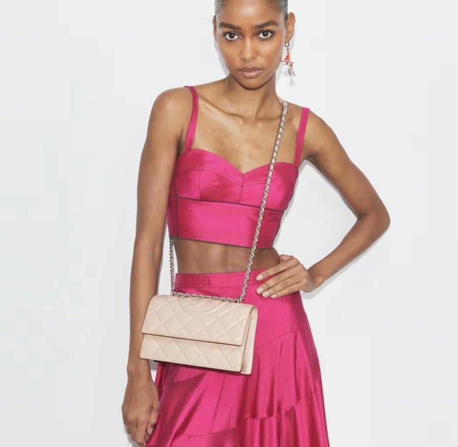 حقيبه توري بورش SMALL FLEMING SHOULDER BAG