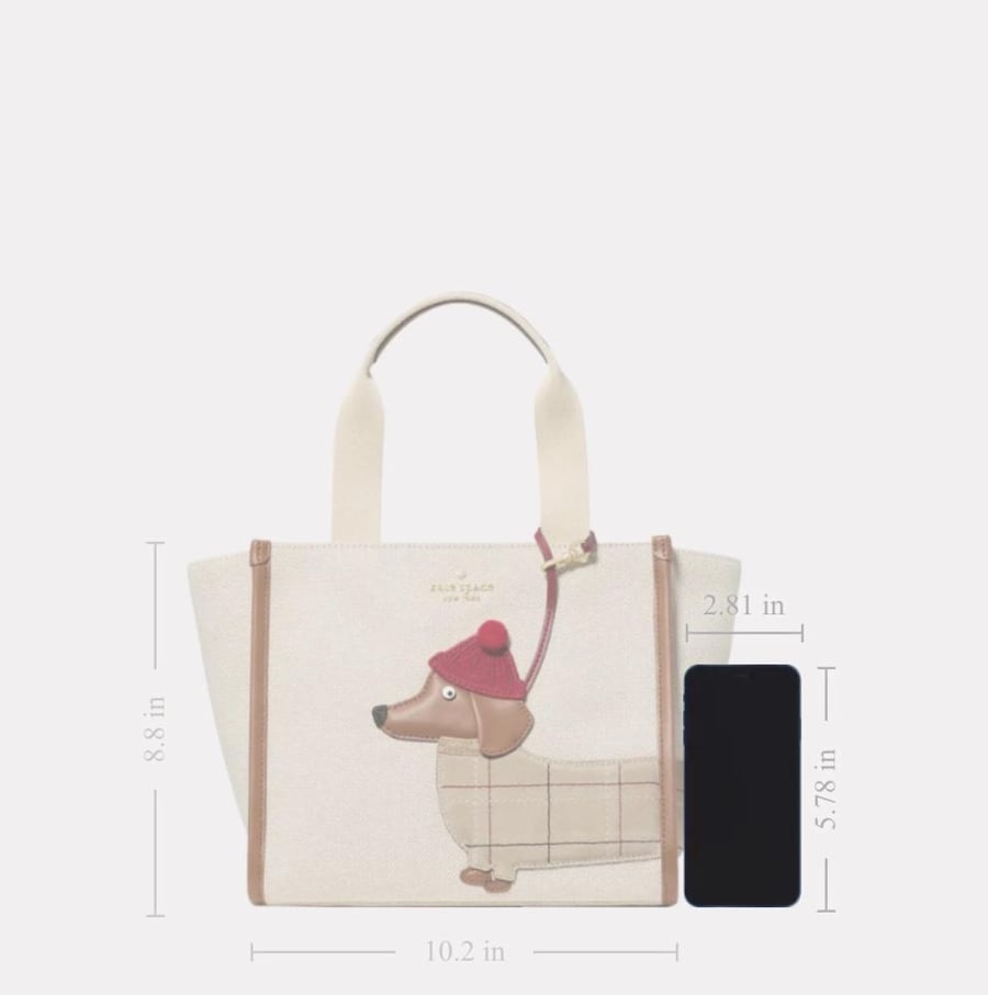 حقيبه كيت سبيد المقاس الوسط Kip Canvas