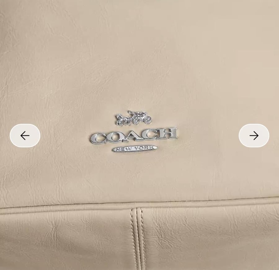 Mini Carey Coach bag