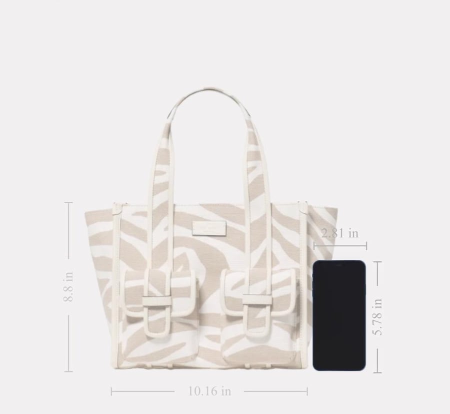 حقيبه كيت سبيد المقاس الوسط Kip Canvas