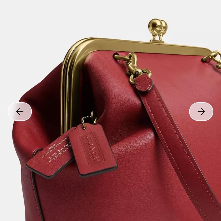 حقيبه كوتش Kisslock Frame Bag 27
