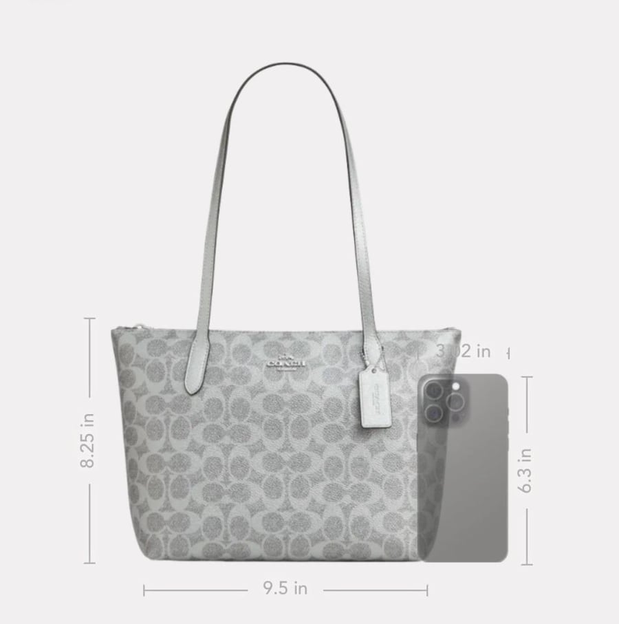 حقيبه كوتش Fiona Zip Tote Bag