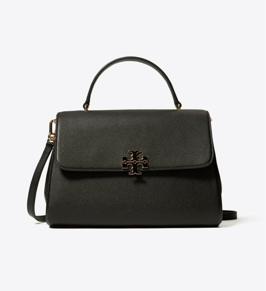 حقيبه توري بورش المقاس الكبير Large Leather Top Handle