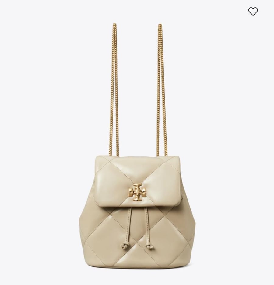 حقيبه توري بورش MINI KIRA DIAMOND QUILT BACKPACK