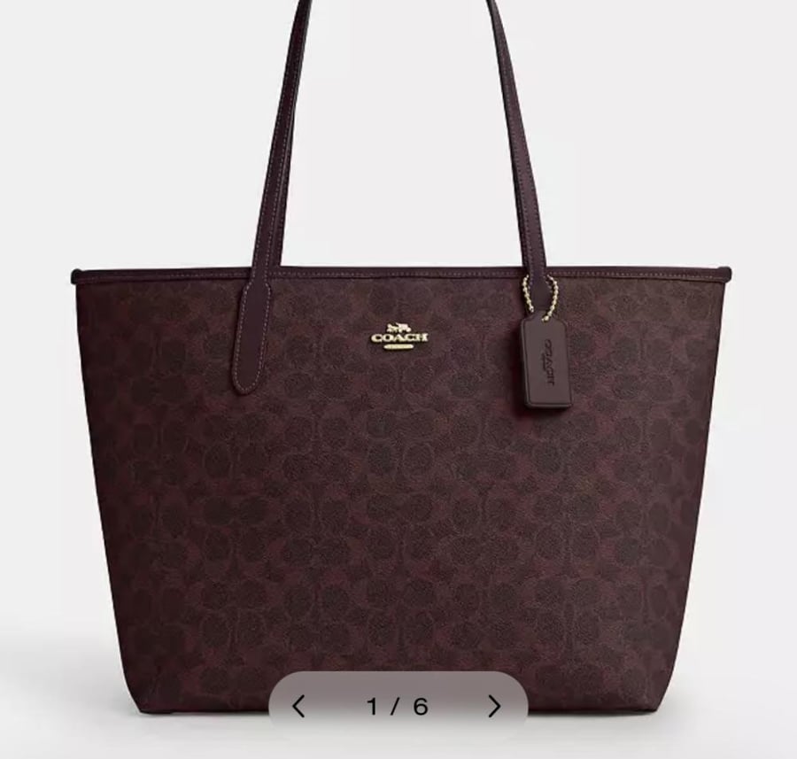 حقيبه كوتش المقاس الكبير City Tote