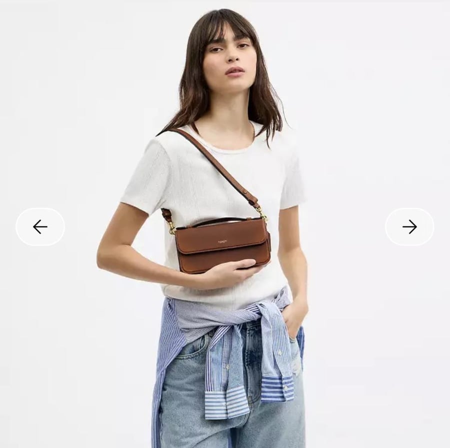 حقيبه كوتش New York Elora Top Handle Crossbody Bag