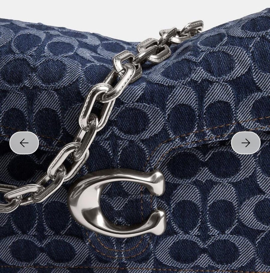 حقيبه كوتش Chain Tabby Shoulder Bag