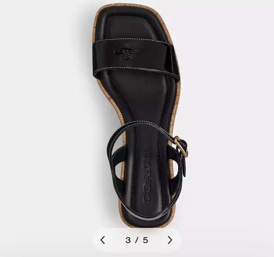 حذاء كوتش Hale Cork Sandal