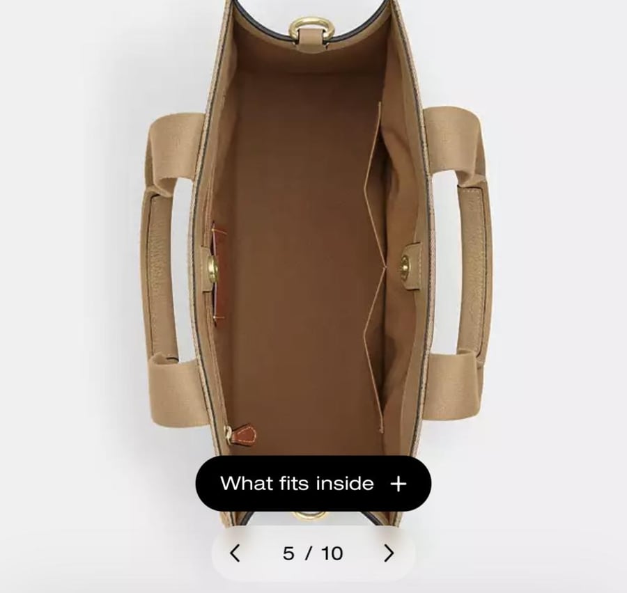 حقيبه كوتش المقاس الكبير Smith Tote Bag