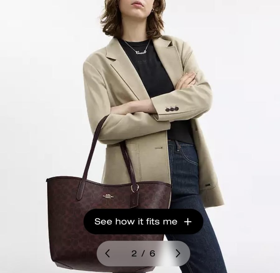 حقيبه كوتش المقاس الكبير City Tote