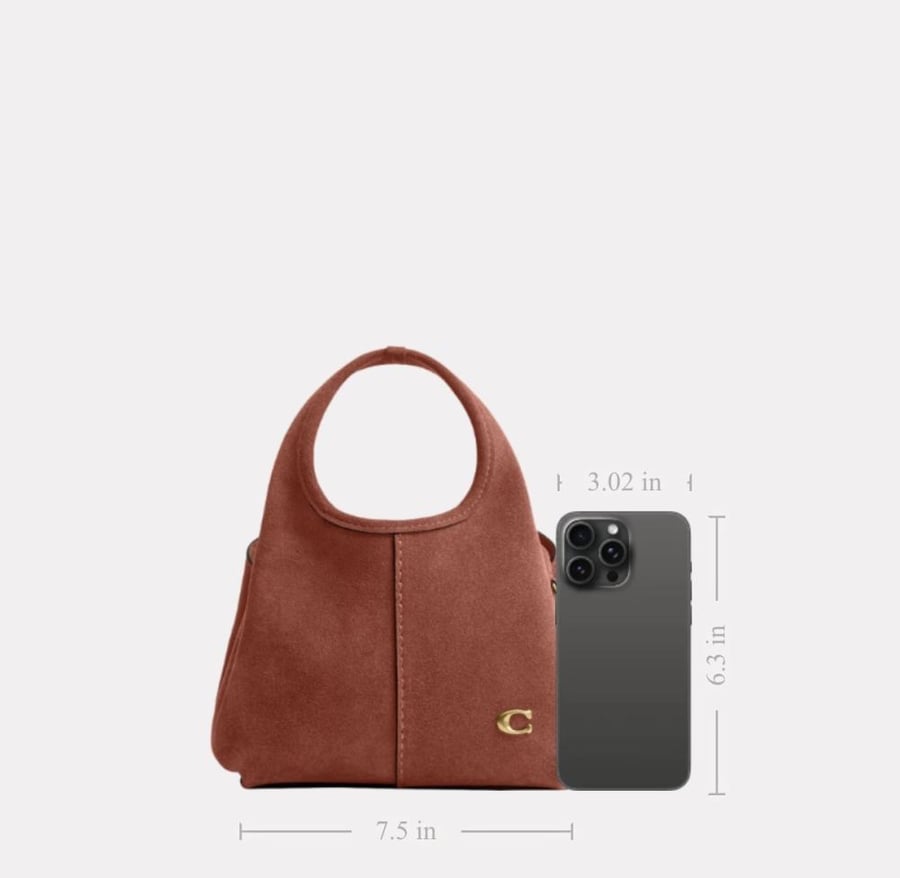 حقيبه كوتش المقاس الصغير  مخمل Lana Shoulder Bag 19