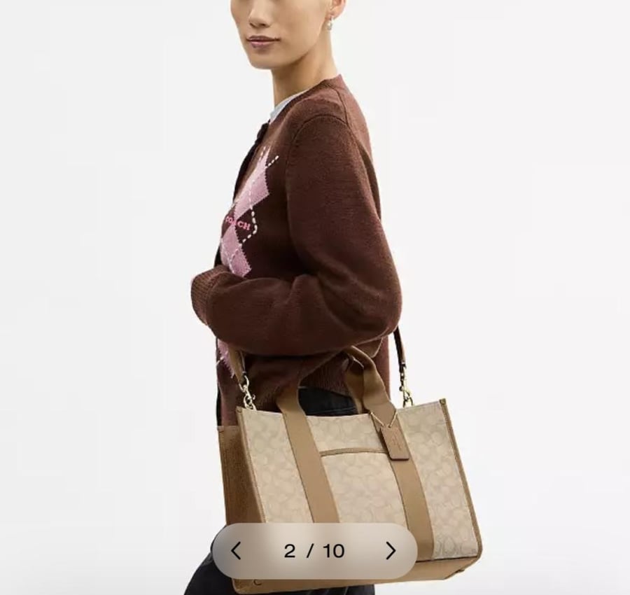 حقيبه كوتش المقاس الكبير Smith Tote Bag