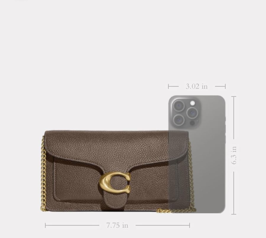 حقيبه كوتش Tabby Chain Clutch