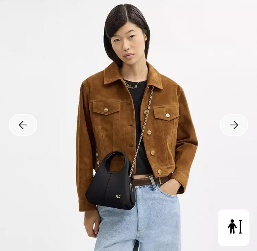 حقيبه كوتش المقاس الصغير Lana Shoulder Bag 19