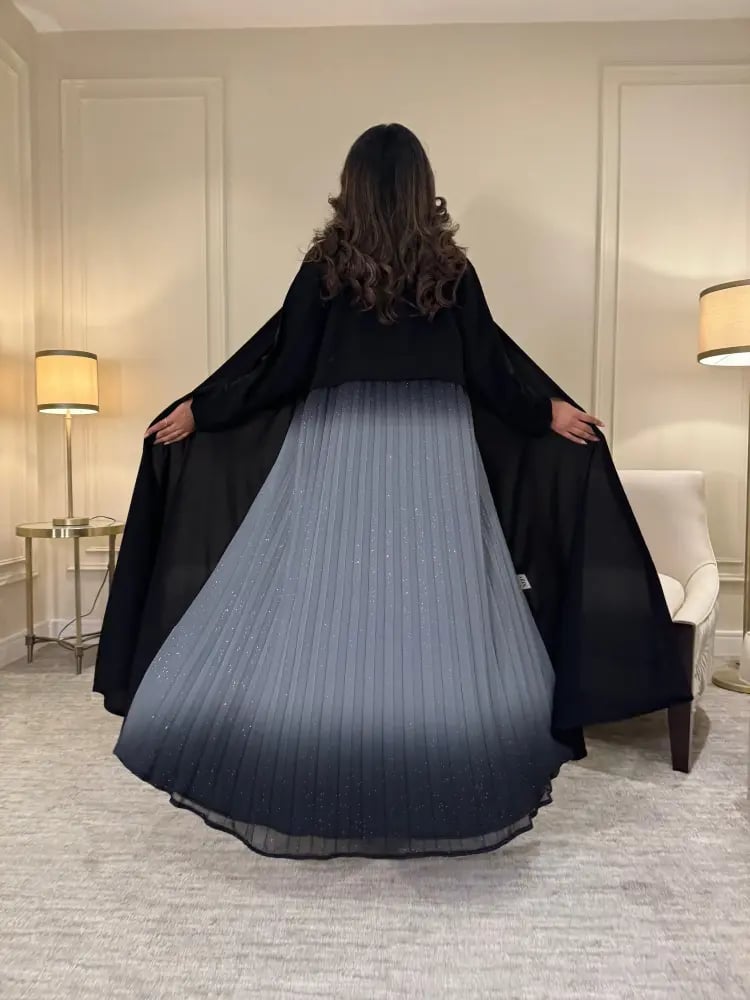 عباية كلوش بكسرات