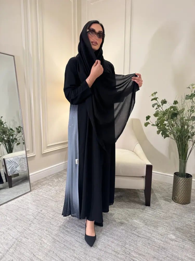عباية كلوش بكسرات