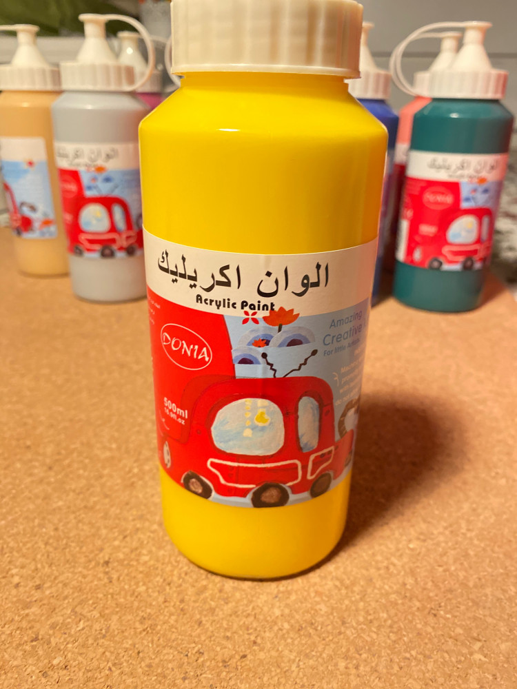 الوان اكريليك 500م