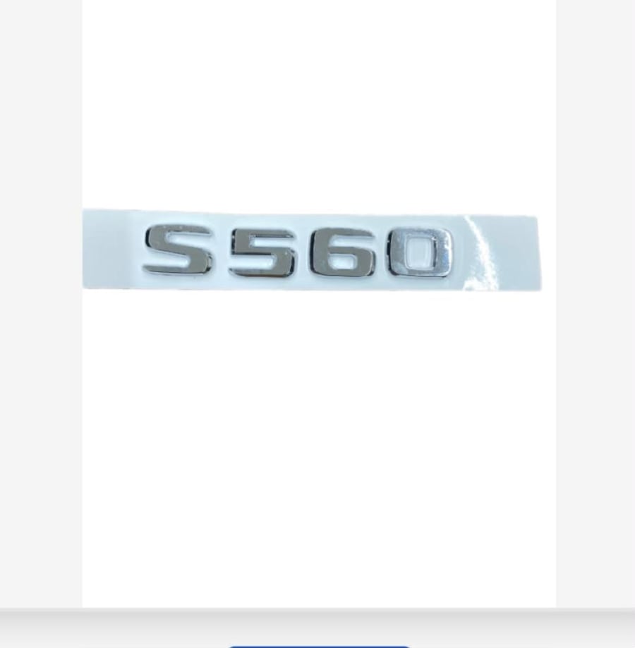 كتابة الشنطة مرسيدس S560