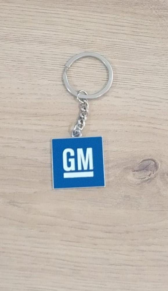 علاقة مفاتيح حديد شعار GM