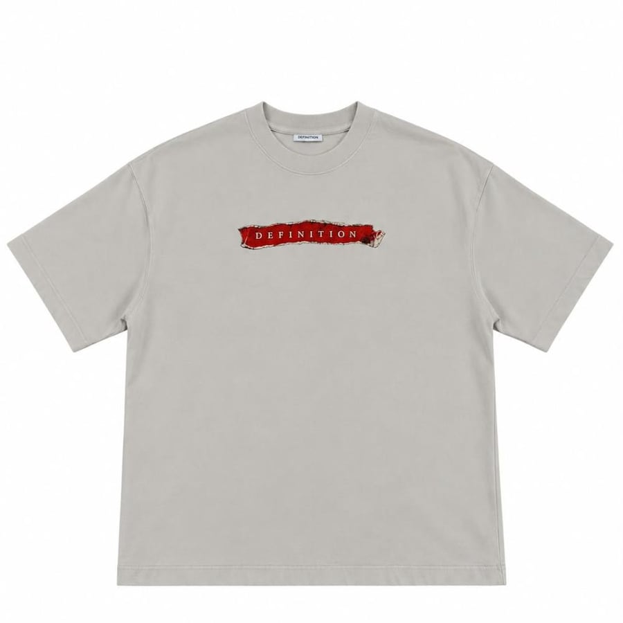 T-shirt over size off-white box style