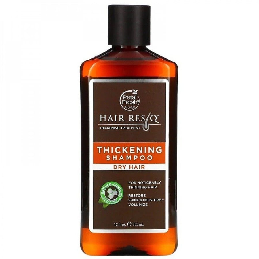 Medicated and intensive shampoo for dry hair from Petal Fresh – 355ml