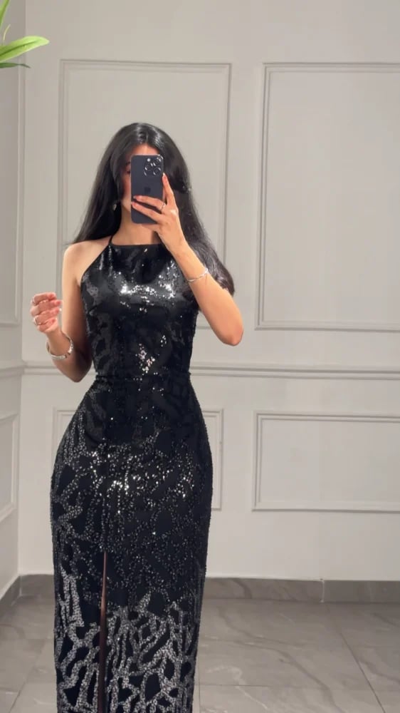 فستان سهره شك اسود