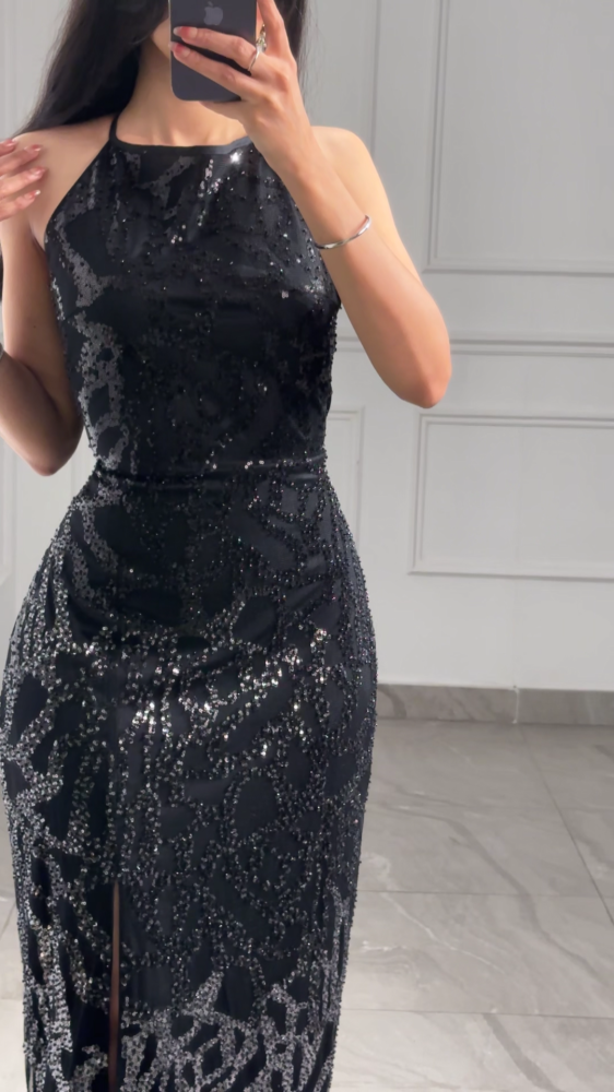 فستان سهره شك اسود