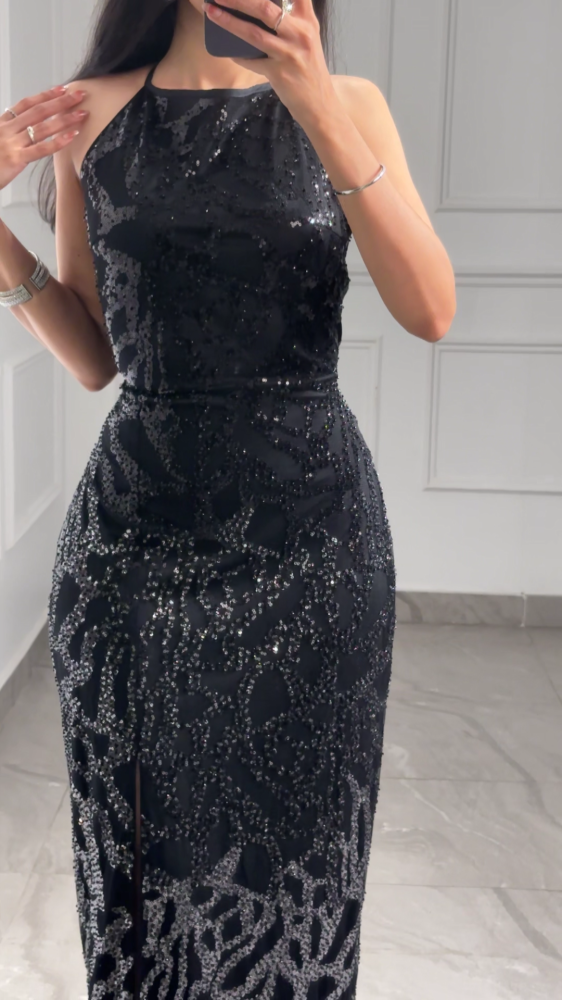 فستان سهره شك اسود